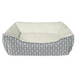 Ethical Pets Bed Tossed Bones Gray 30"