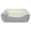 Ethical Pets Bed Tossed Bones Gray 30"