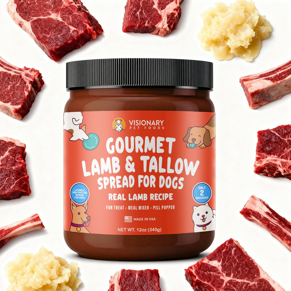 Lamb and Beef Tallow Meat Spread | NEW 12oz Jar