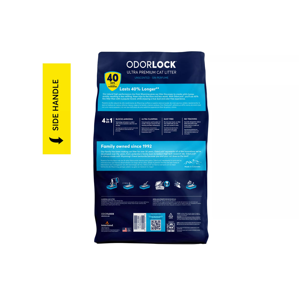 Intersand Odorlock Unscented Cat Litter 25 lb