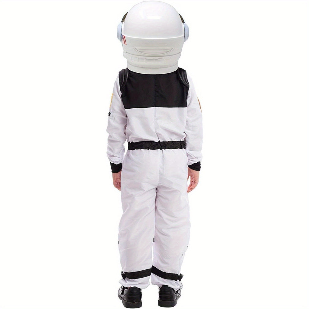Astronaut Costume With Helmet, Space Suit For Kids