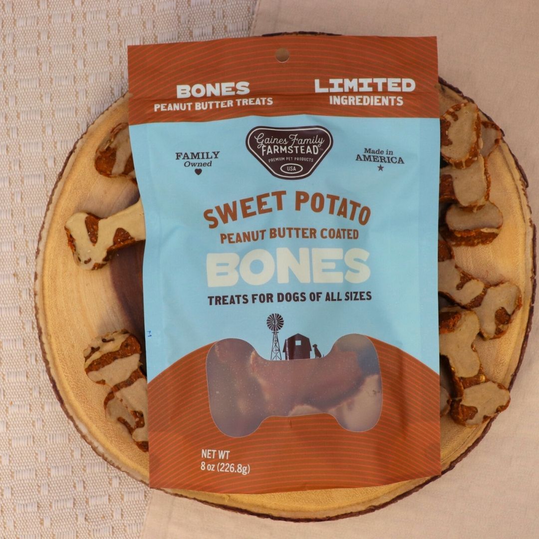 Sweet Potato Peanut Butter Bone