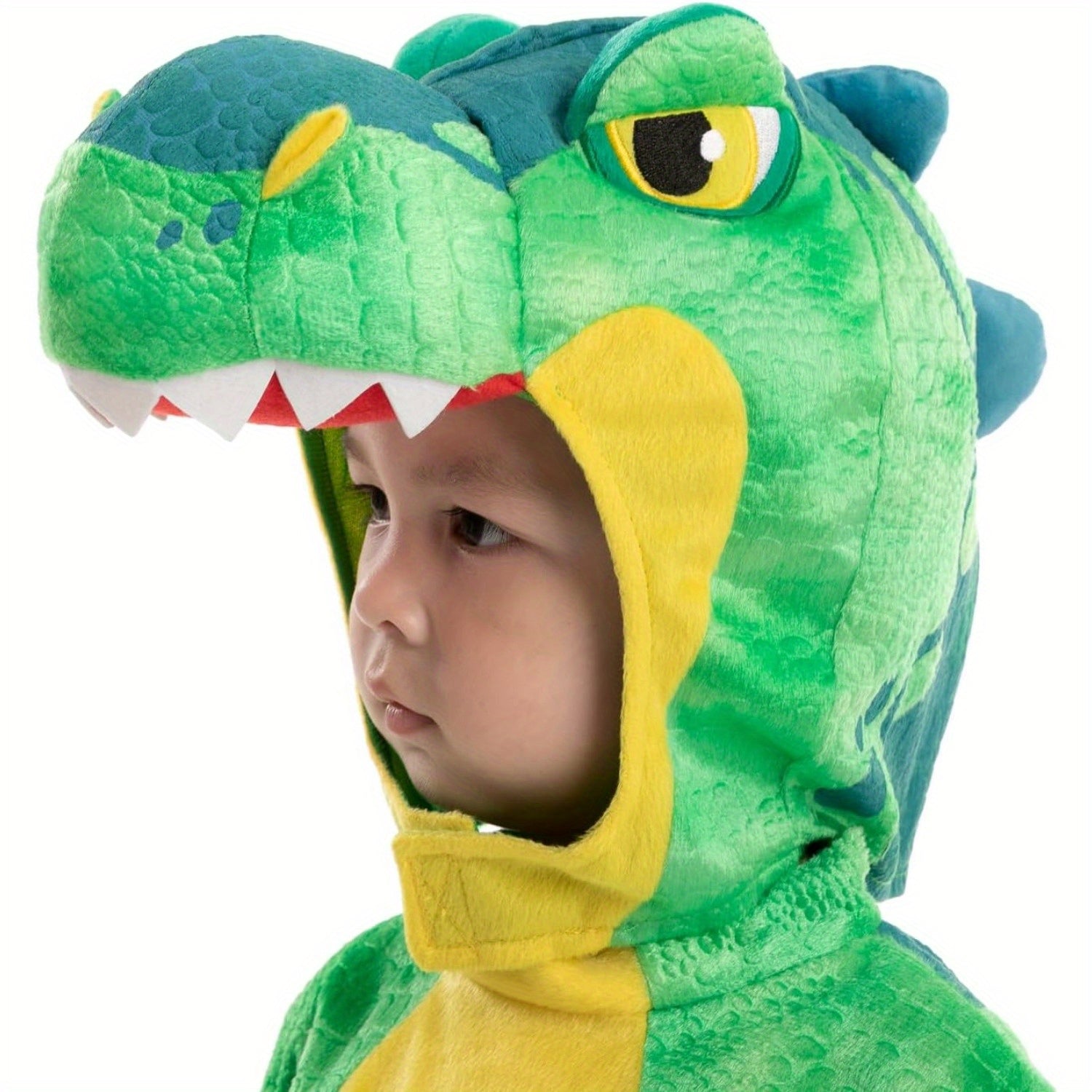 Halloween Dinosaur Costume Kids, T-Rex Costume Outfit with Egg