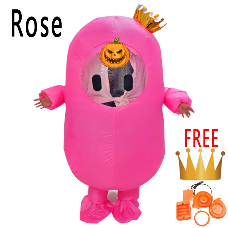 Fall Guys Inflatable Costume for Fun Play