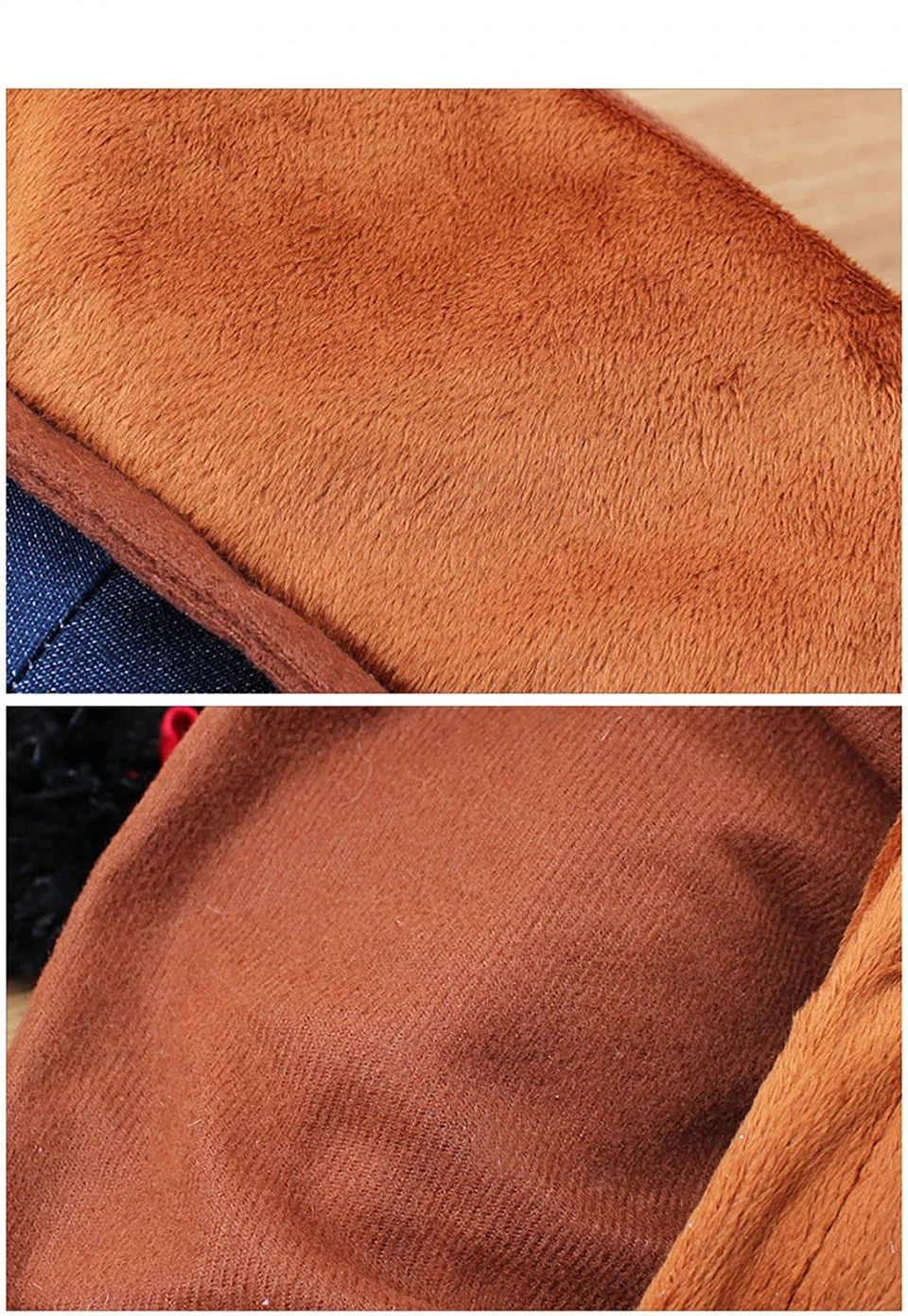 Close-up of fabric textures on Zoomies & Co cowboy dog costume for Halloween