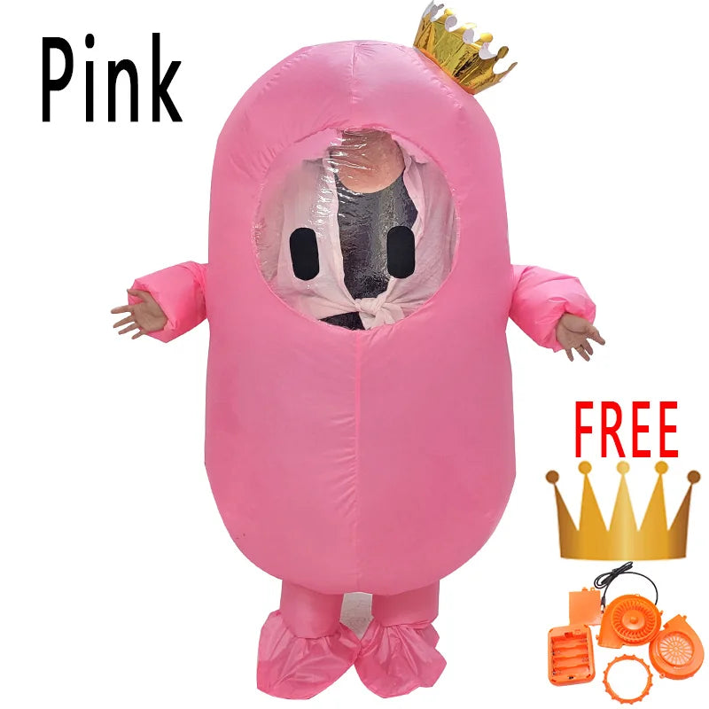 Fall Guys Inflatable Costume for Fun Play