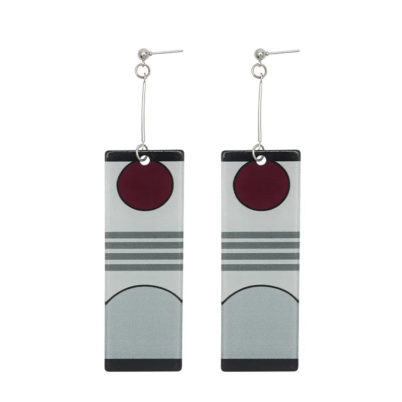 Tanjiro Earrings Demon Slayer Design