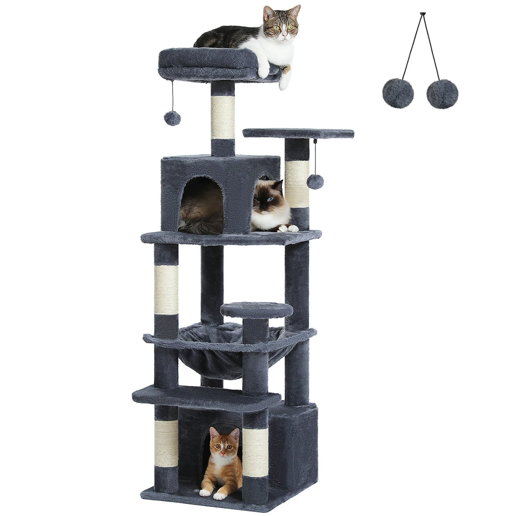 The Deluxe Cat Activity Condo.