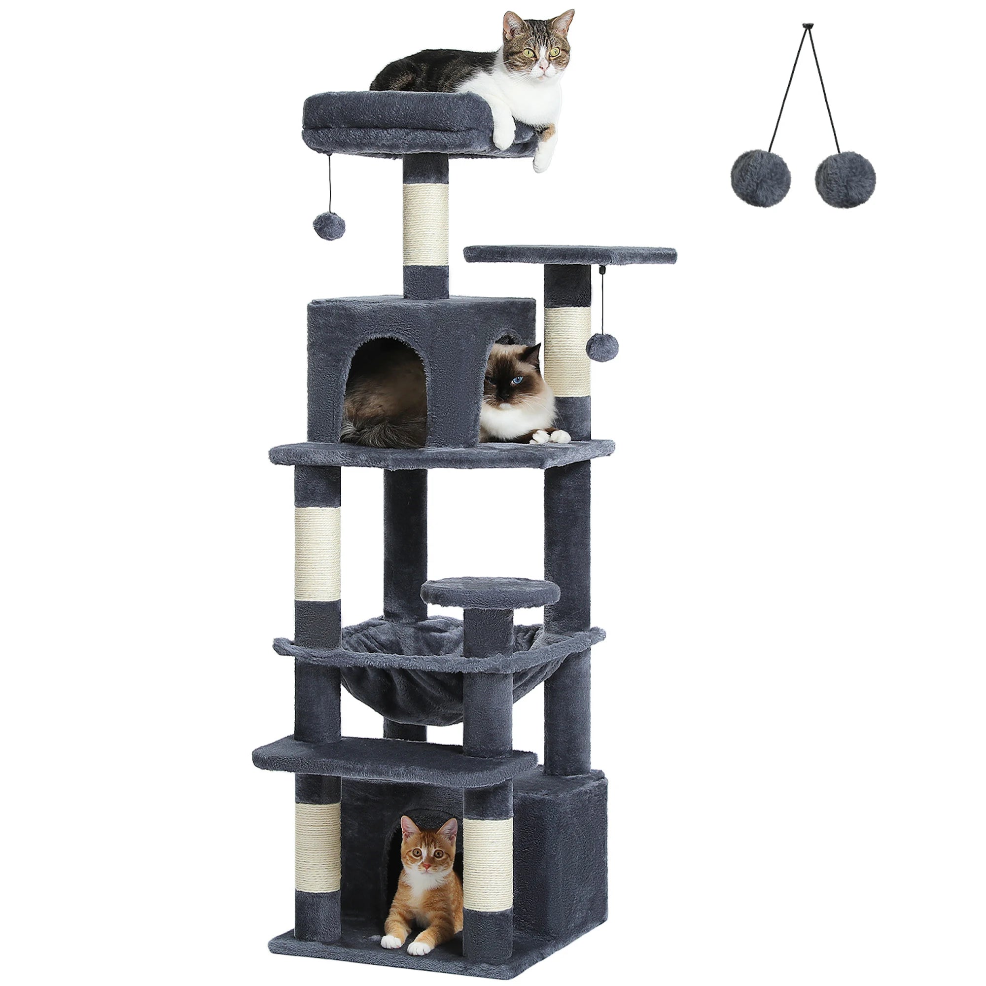 The Deluxe Cat Activity Condo.