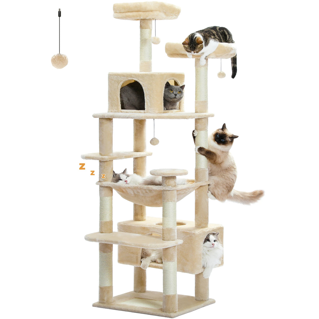 The Deluxe Cat Activity Condo.