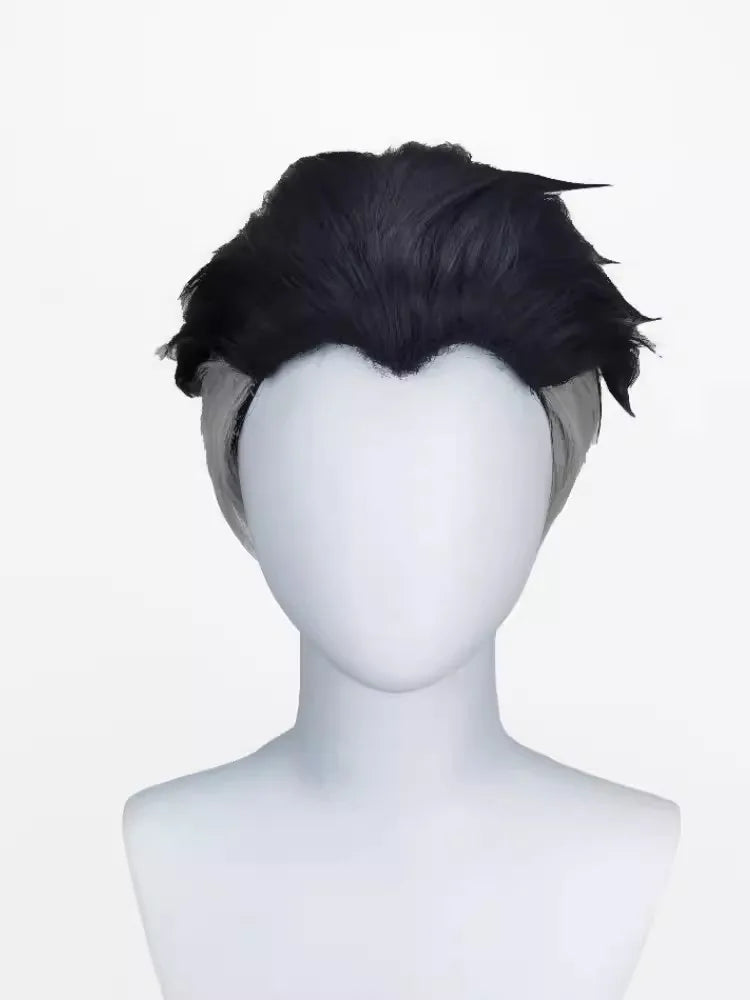 Himejima Gyomei cosplay weapon displayed on a white mannequin head for anime enthusiasts
