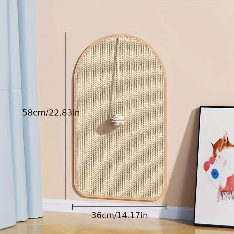 3-in-1 Sisal Wall Cat Station