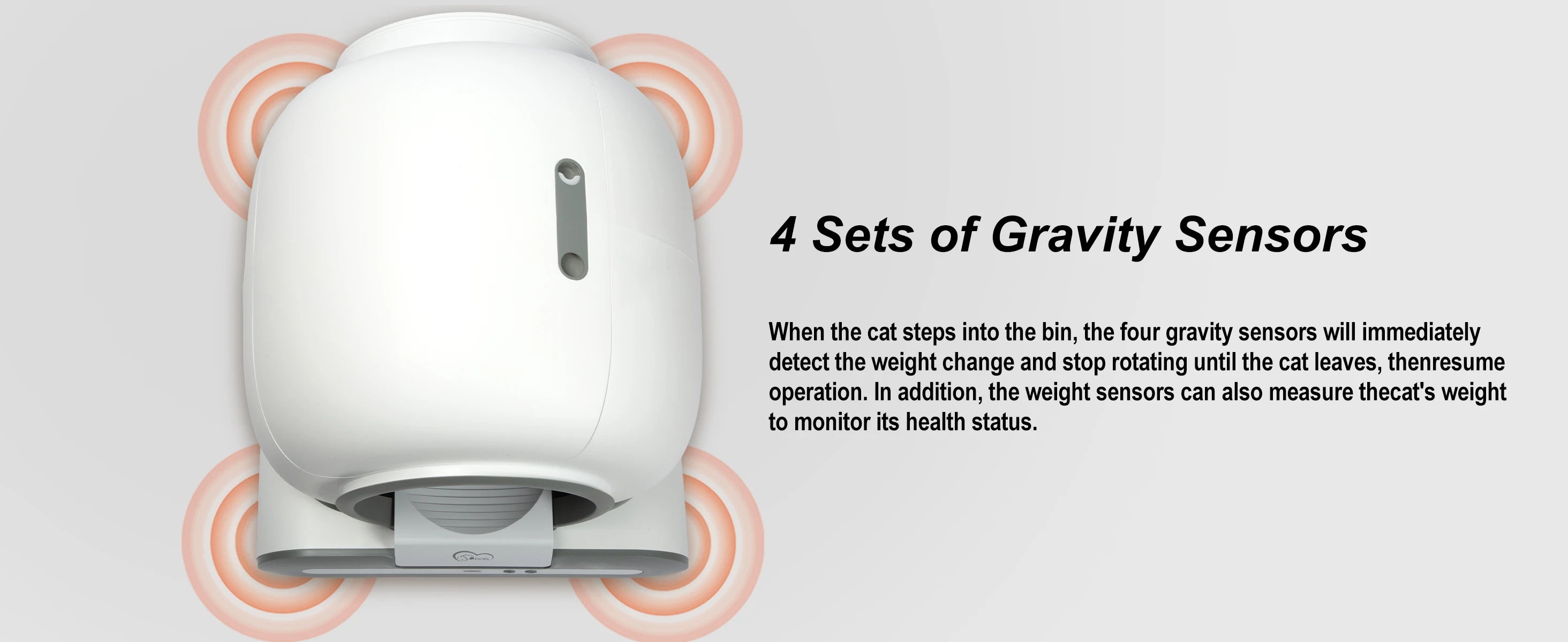 DOEL 65L Self-Cleaning Smart Litter Box
