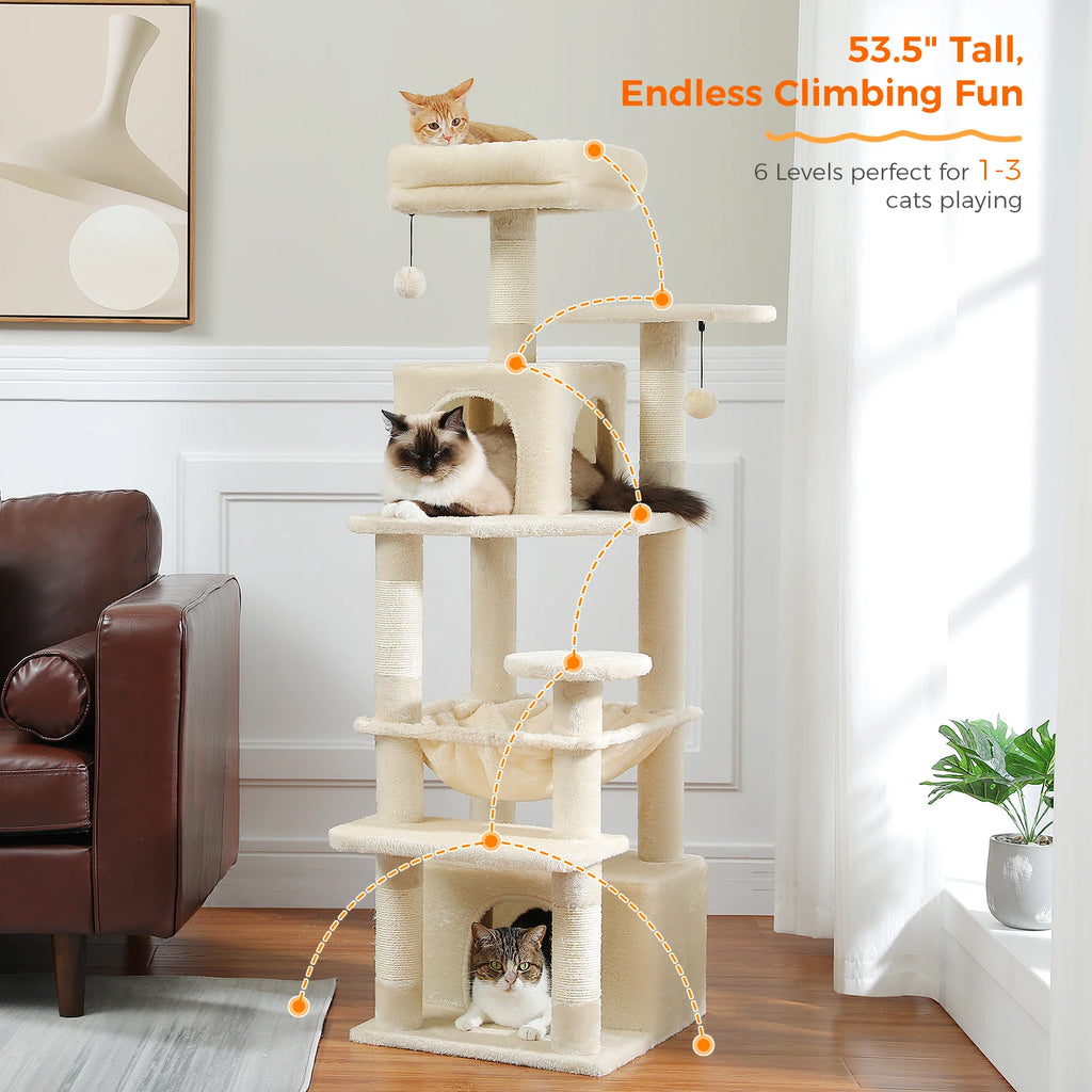 The Deluxe Cat Activity Condo.