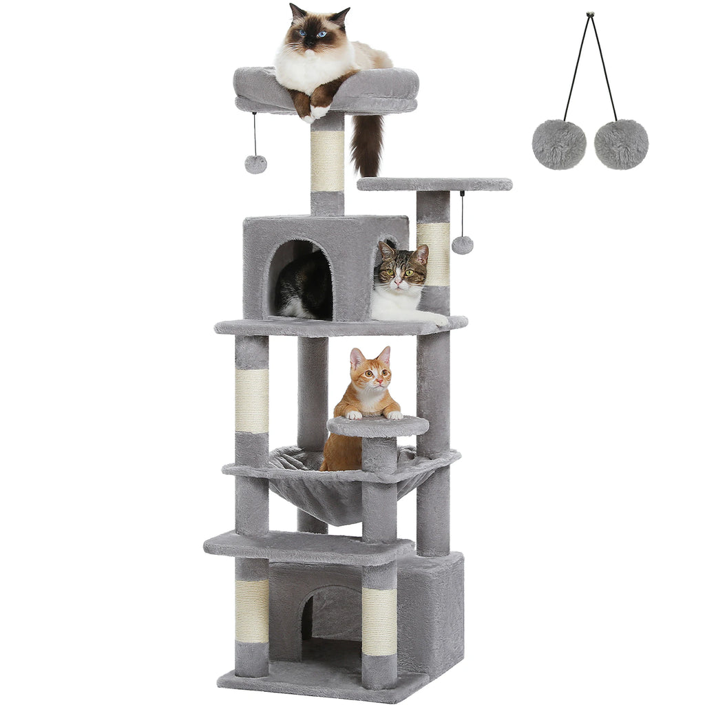 The Deluxe Cat Activity Condo.
