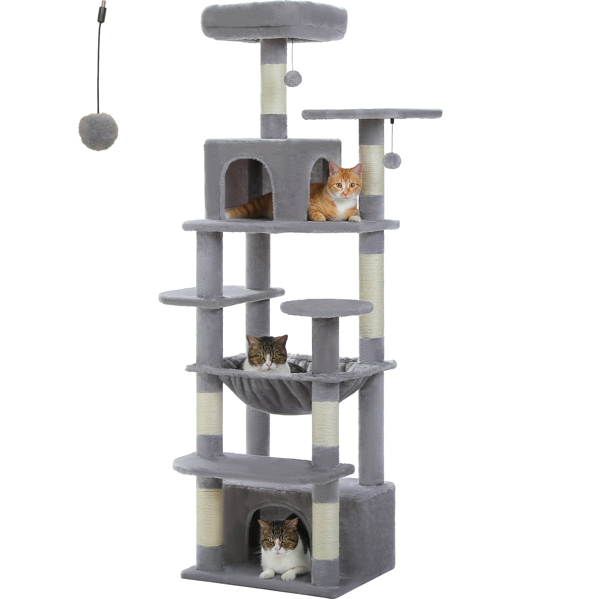 The Deluxe Cat Activity Condo.