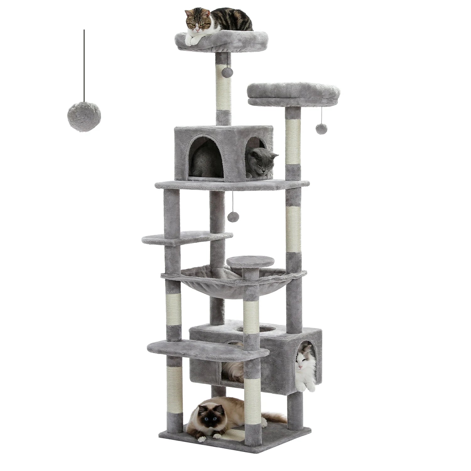 The Deluxe Cat Activity Condo.