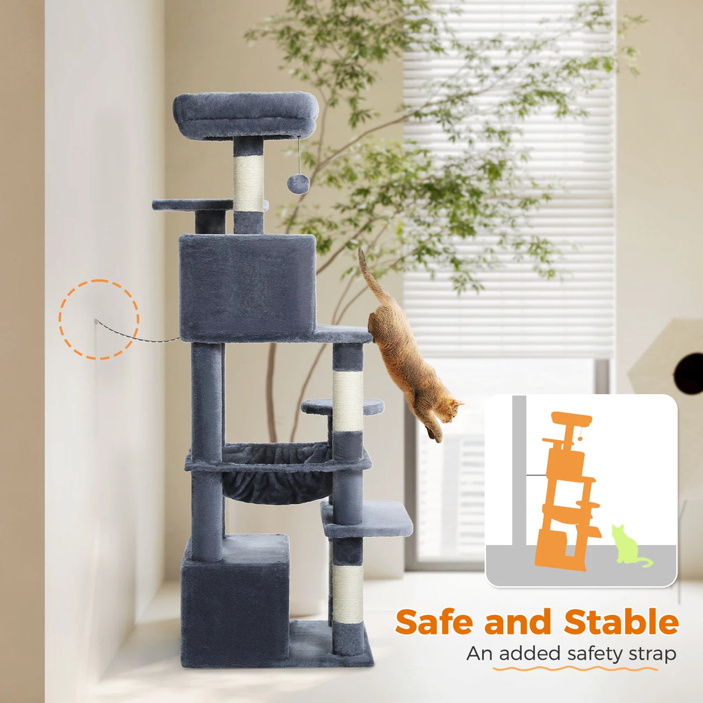 The Deluxe Cat Activity Condo.