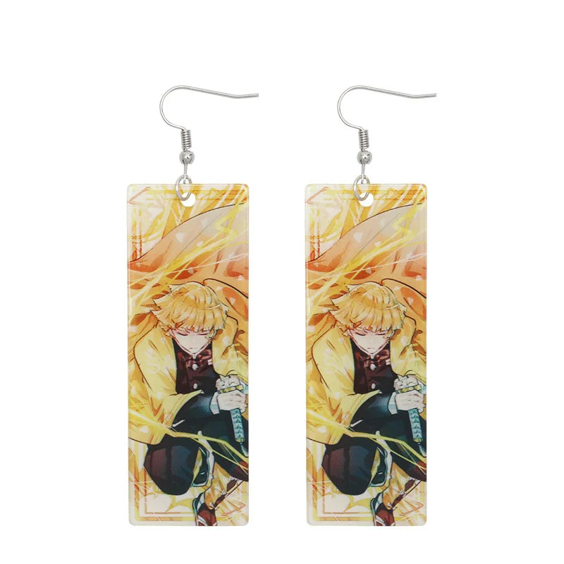 Tanjiro Earrings Demon Slayer Design