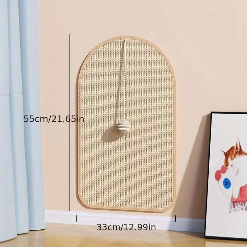 3-in-1 Sisal Wall Cat Station