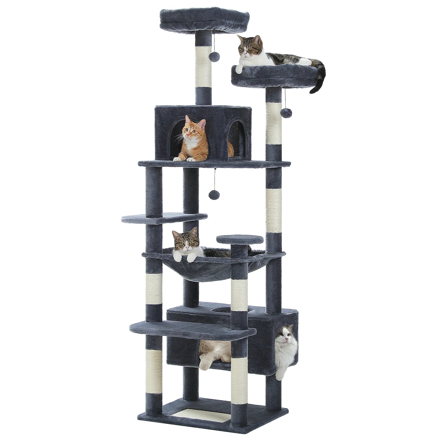 The Deluxe Cat Activity Condo.
