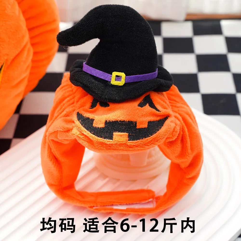 Halloween Pumpkin Dog Costume for Pets