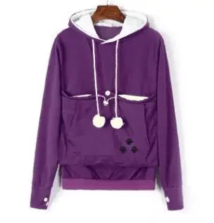 The Pet Embrace Pouch Hoodie.