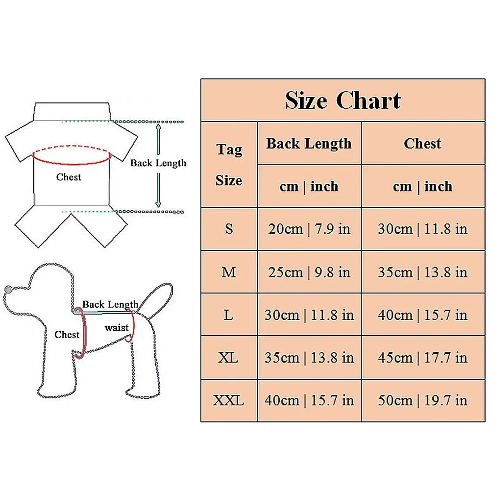 Corduroy Dog Dress for Small Dogs