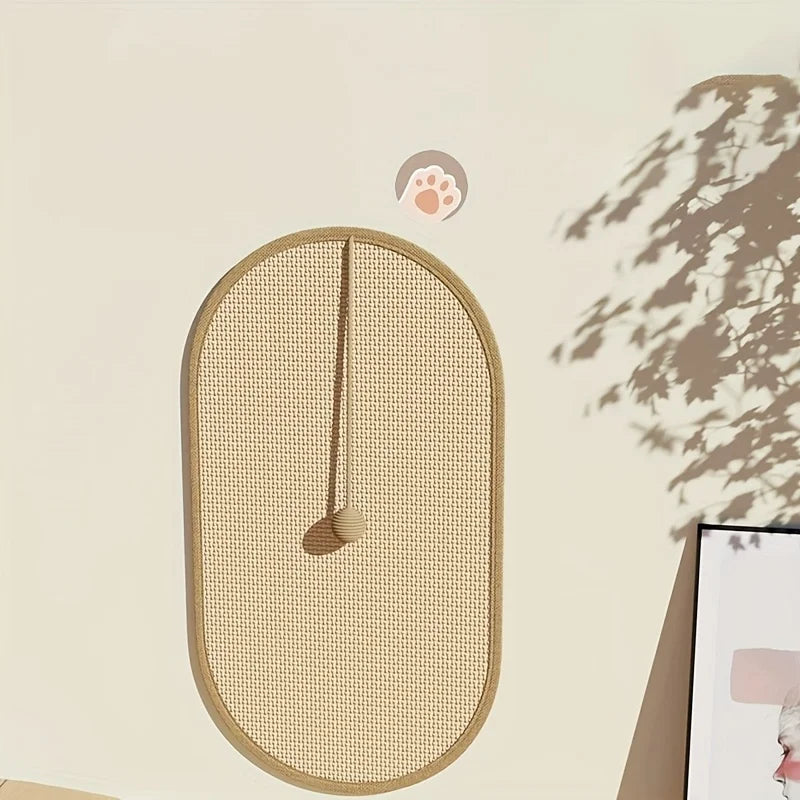 3-in-1 Sisal Wall Cat Station