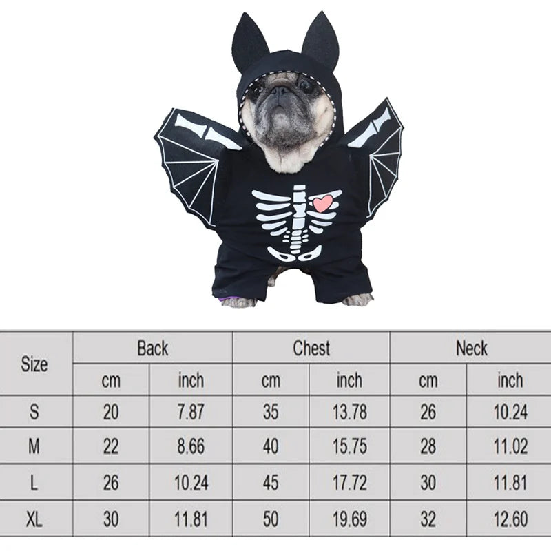 Dog and Cat Halloween Costume Set for Pets