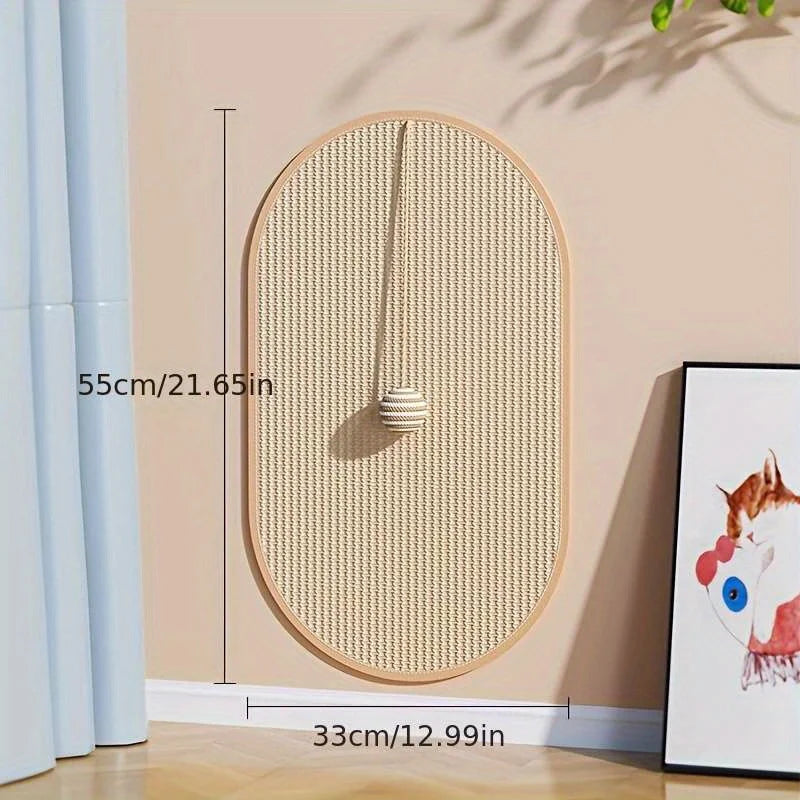 3-in-1 Sisal Wall Cat Station