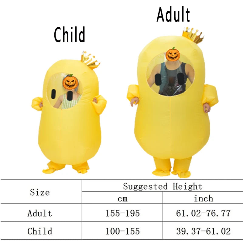 Fall Guys Inflatable Costume for Fun Play