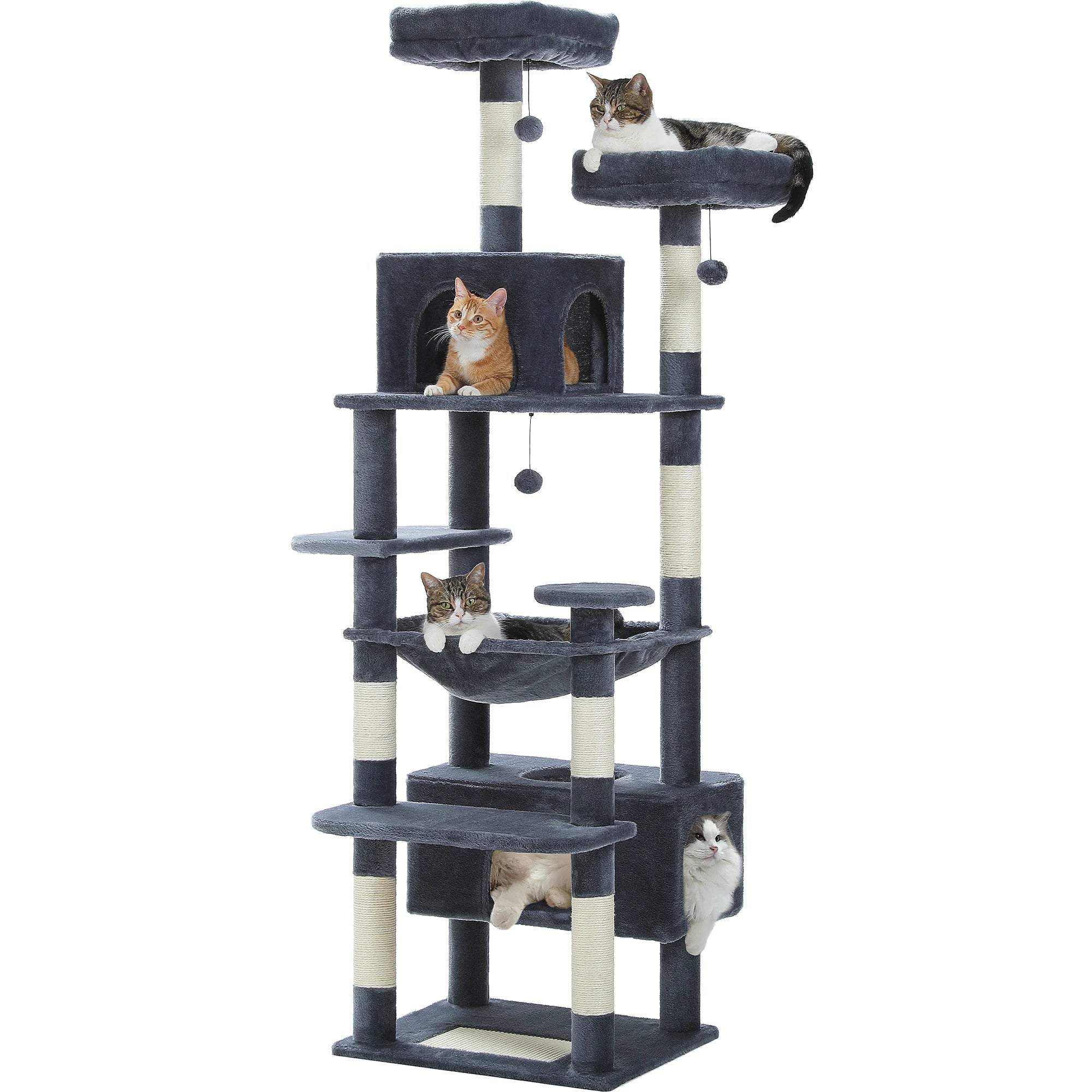 The Deluxe Cat Activity Condo.