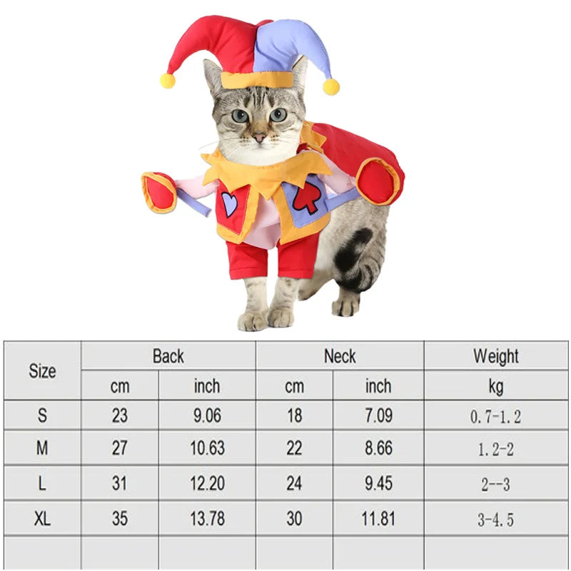 Dog and Cat Halloween Costume Set for Pets