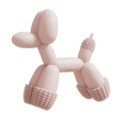 Balloon Dog Toy Pink