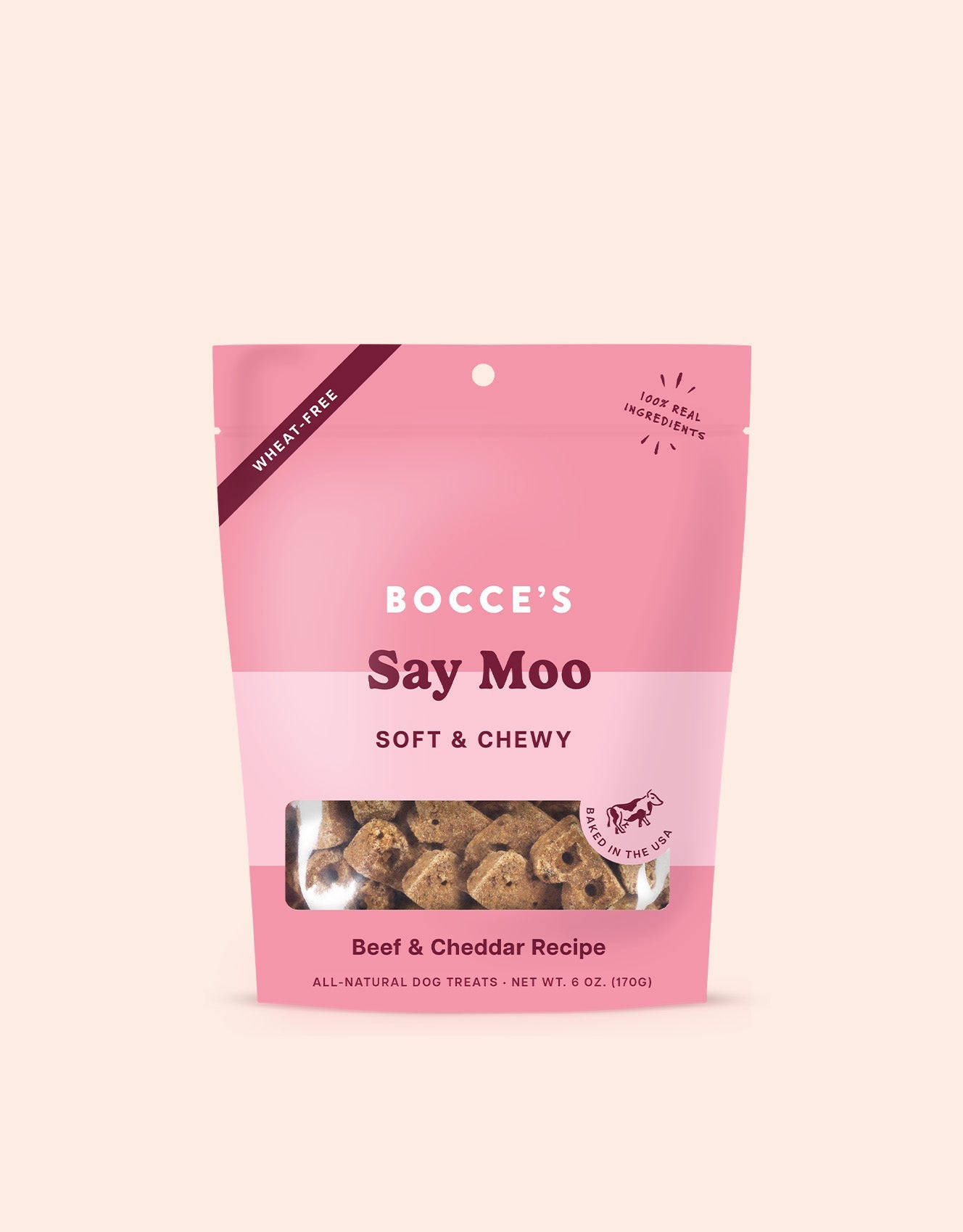 Bocces Bakery  Soft And Chewy Say Moooo 6oz