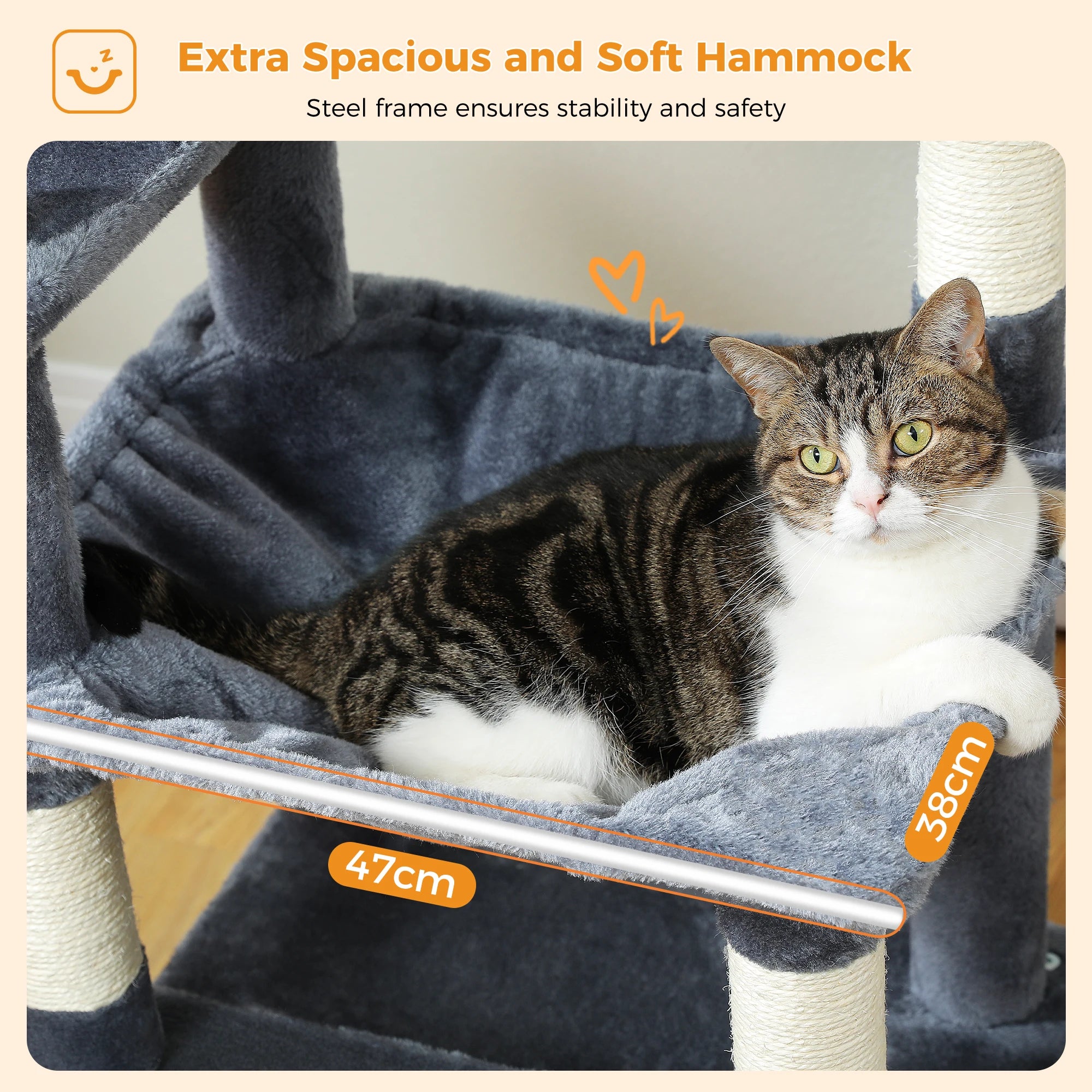 The Deluxe Cat Activity Condo.