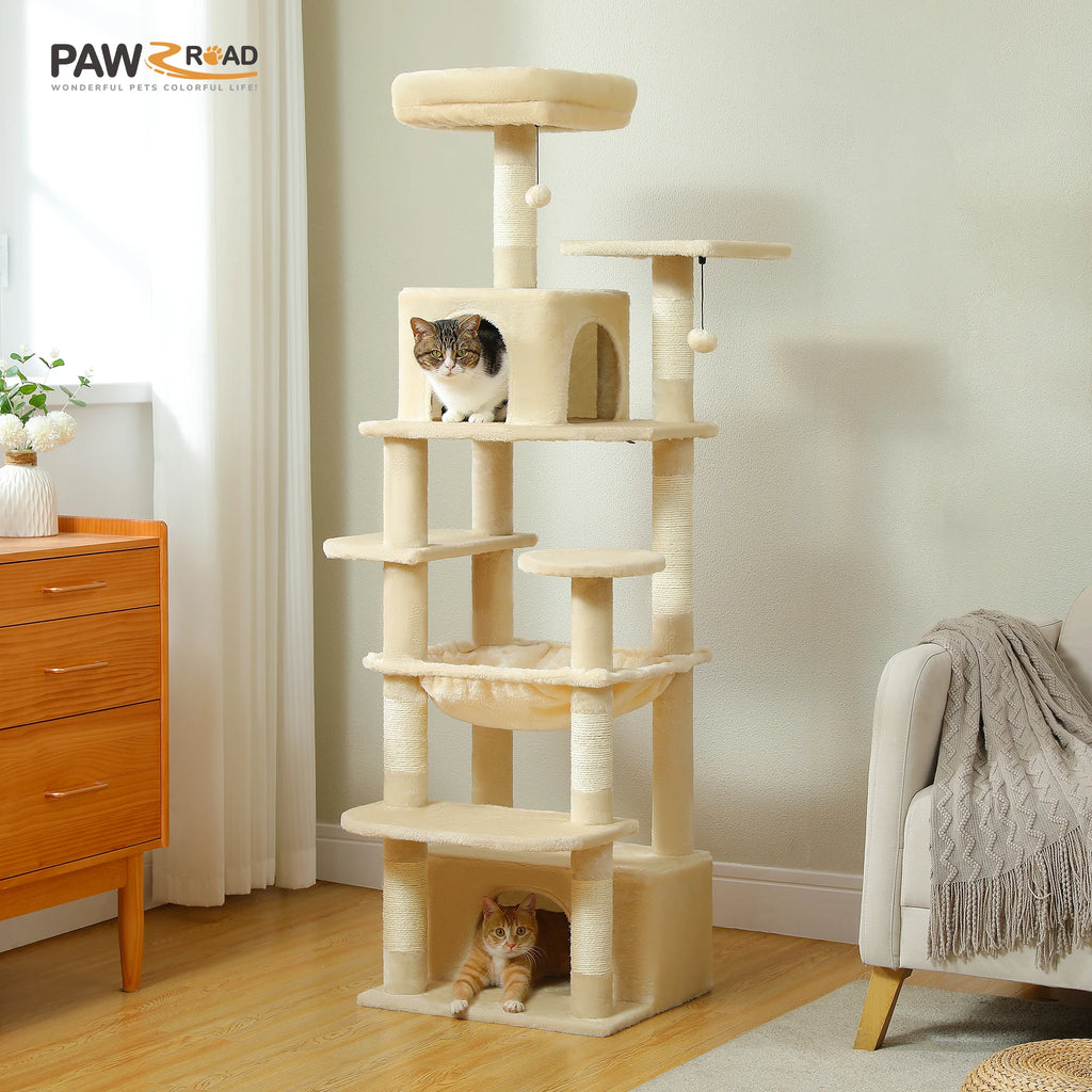 The Deluxe Cat Activity Condo.