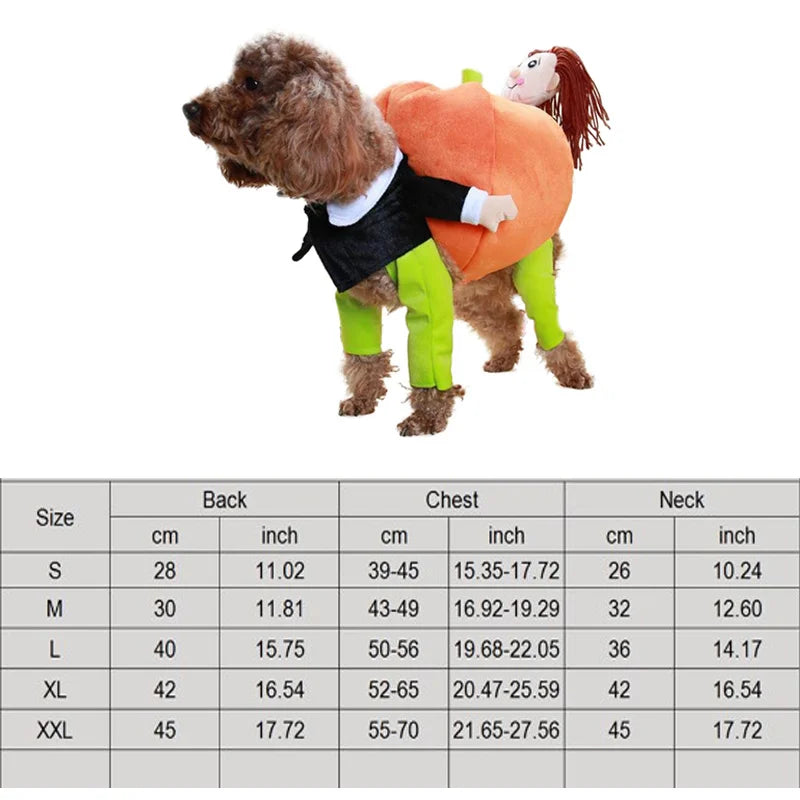 Dog and Cat Halloween Costume Set for Pets