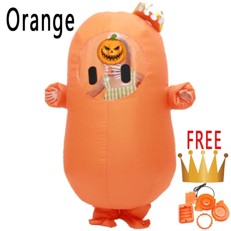 Fall Guys Inflatable Costume for Fun Play