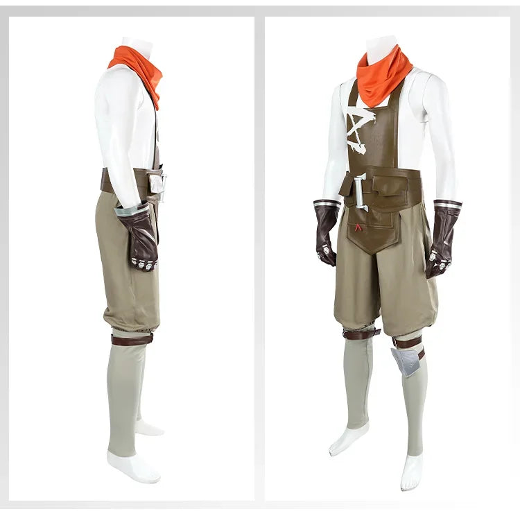 Arcane Ekko Halloween Costume Set