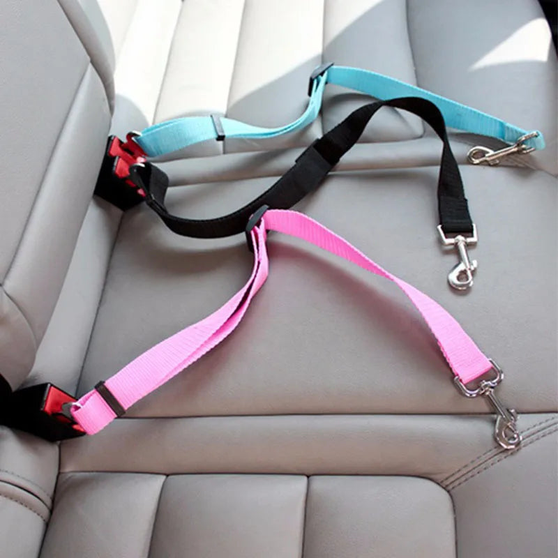 SafeRide Adjustable Pet Car Seat Belt Clip