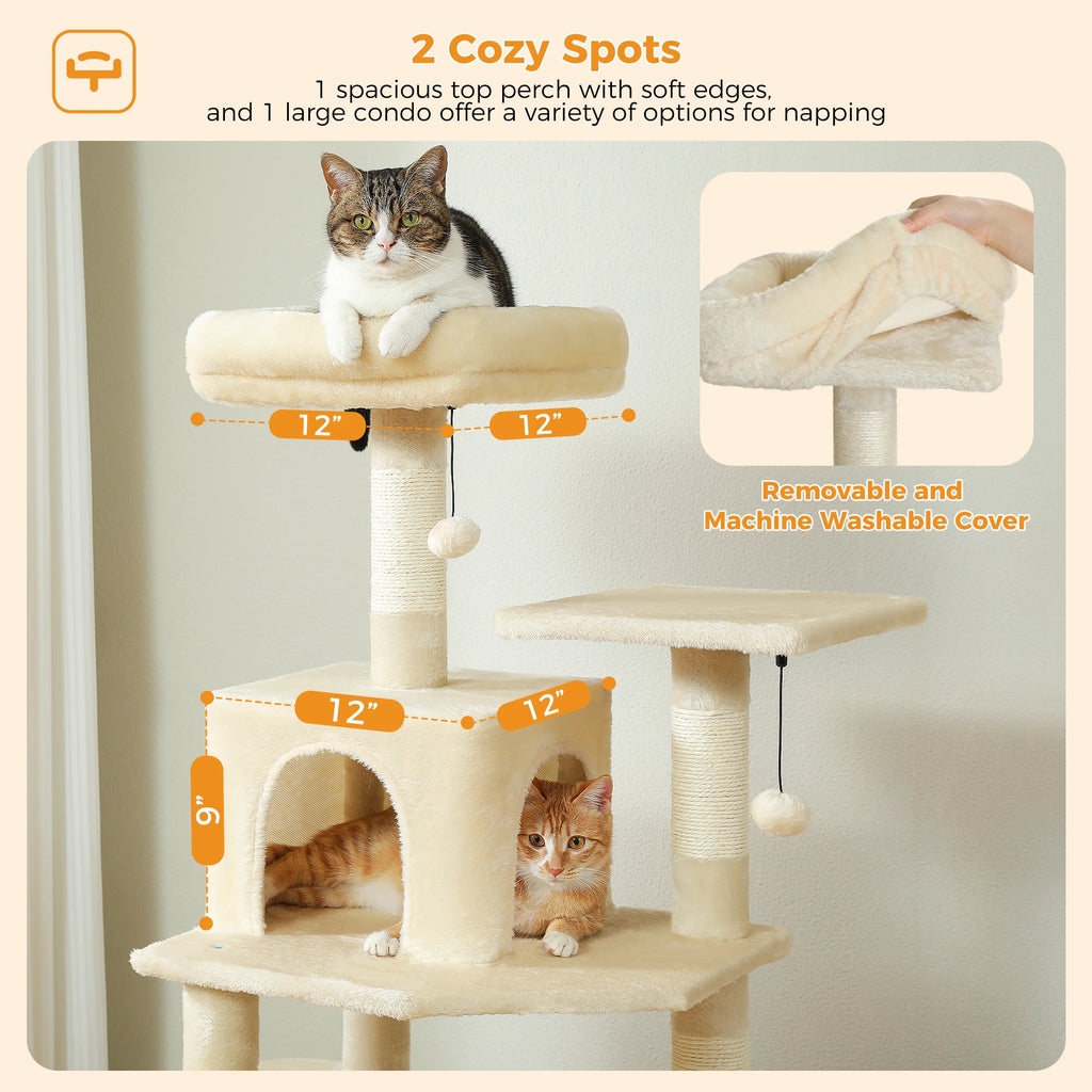 The Deluxe Cat Activity Condo.