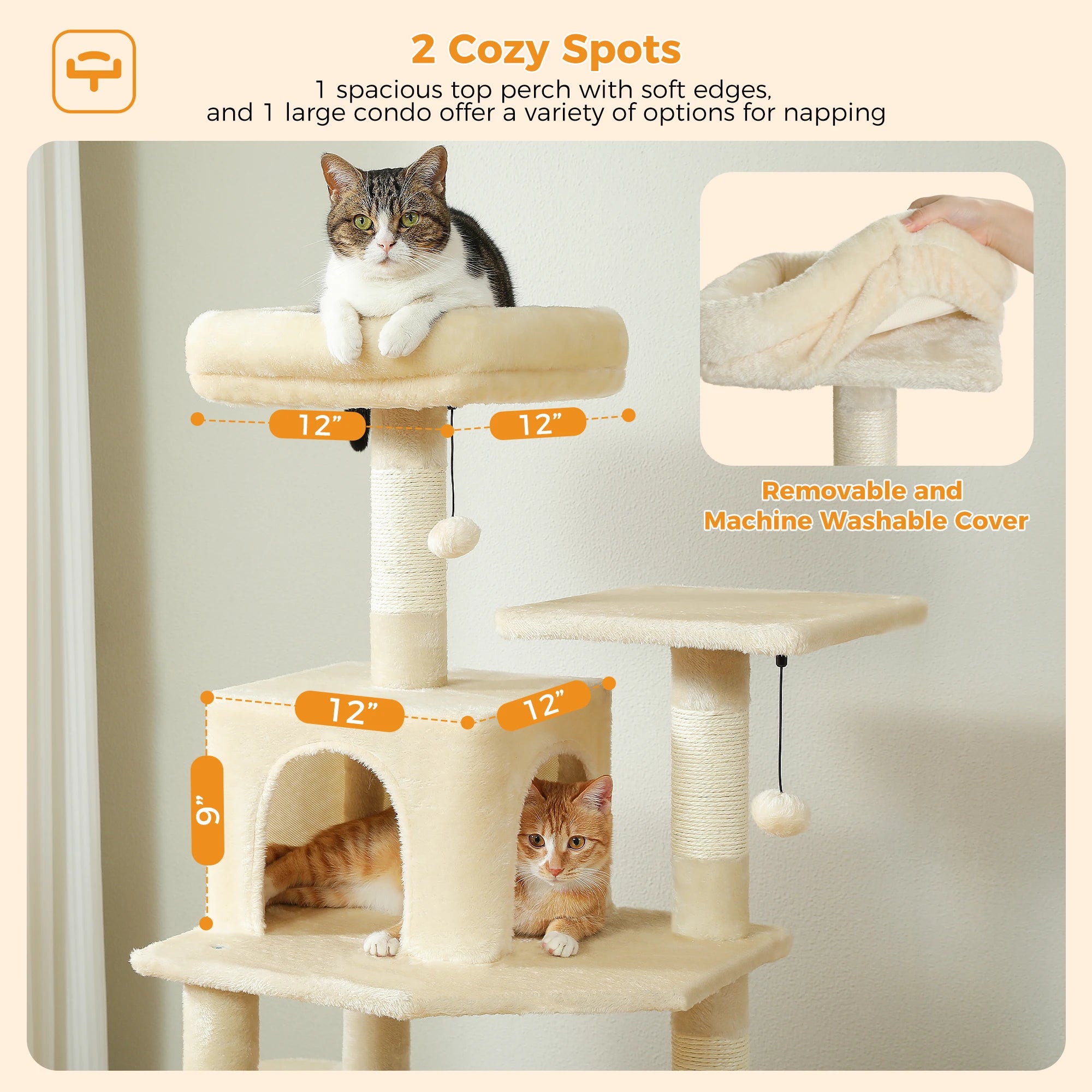 The Deluxe Cat Activity Condo.