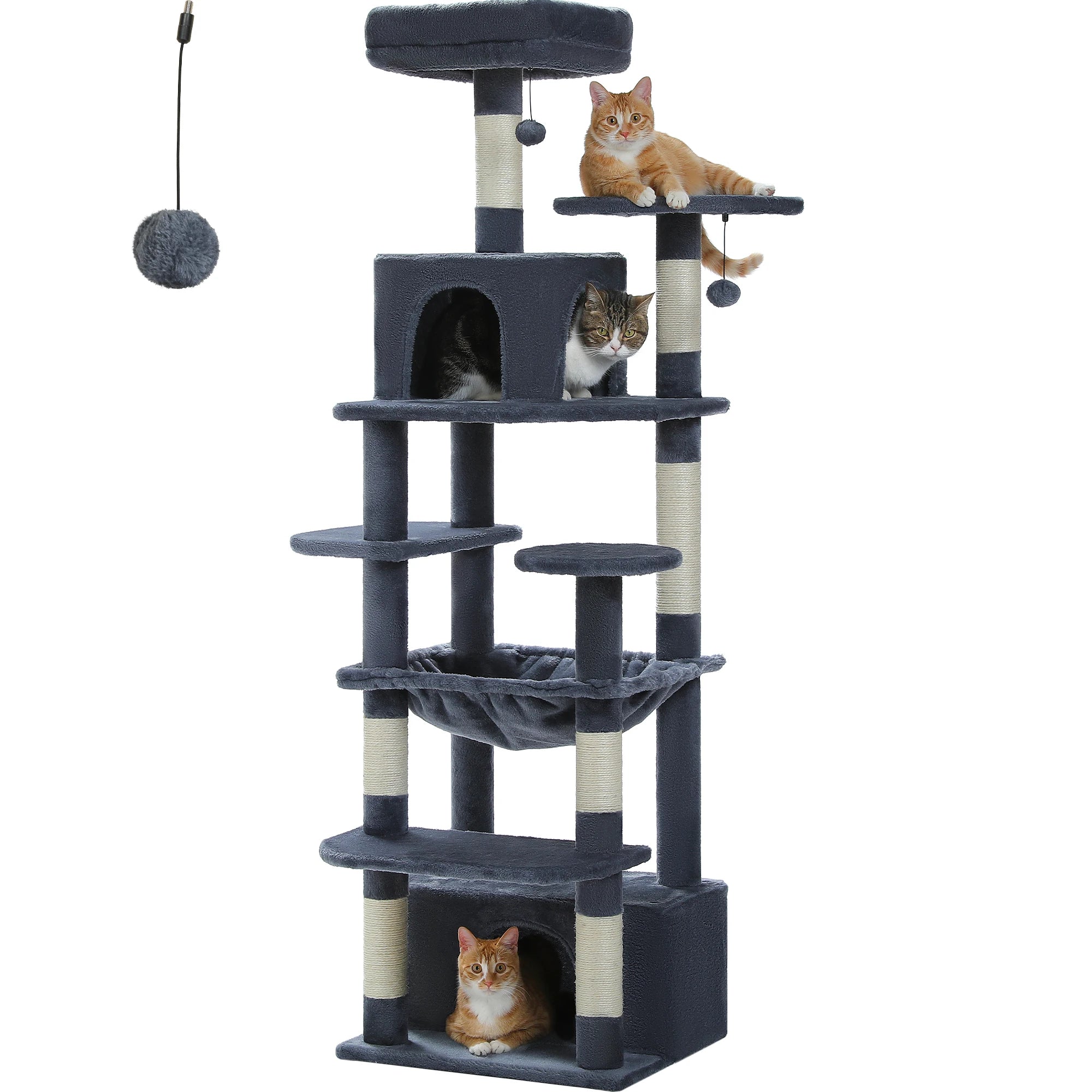 The Deluxe Cat Activity Condo.