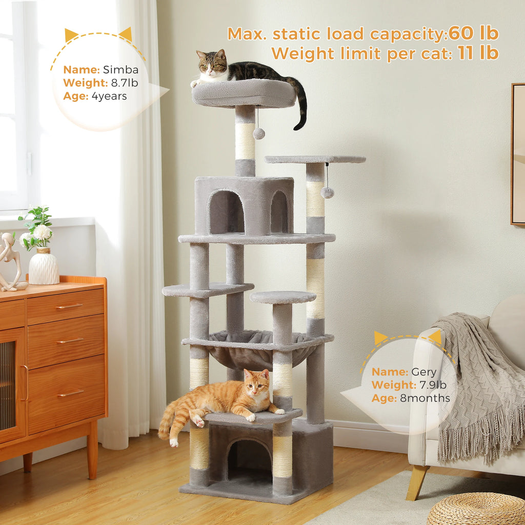 The Deluxe Cat Activity Condo.