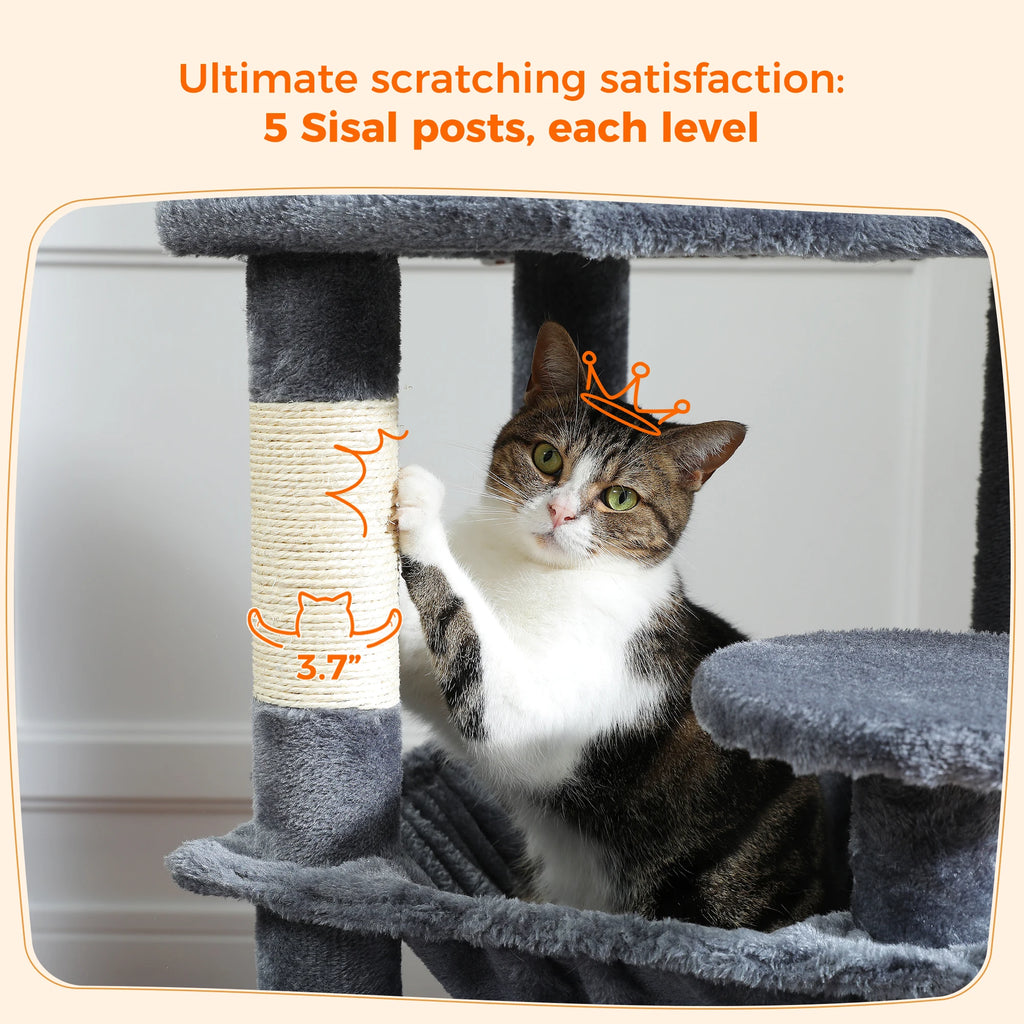 The Deluxe Cat Activity Condo.