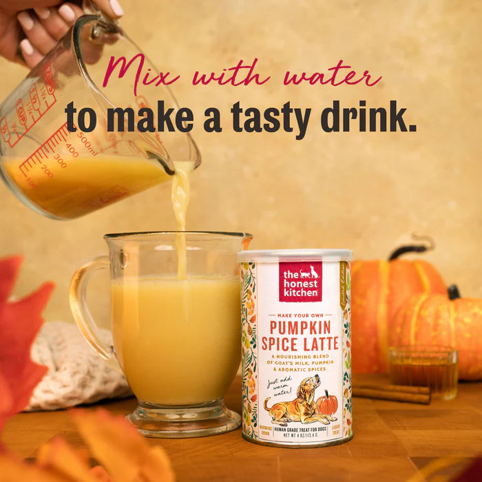 The Honest Kitchen Dog Instant Pumpkin Latte 4 Oz