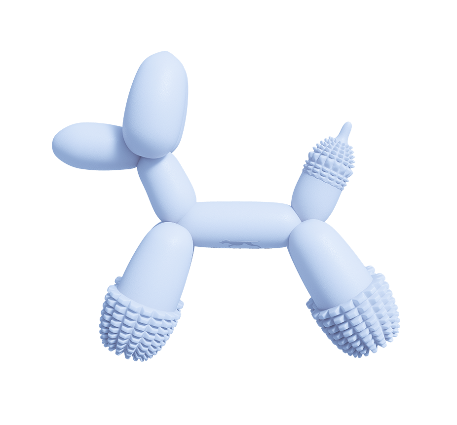 Balloon Dog Toy Blue