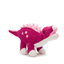 Fabdog Dog Floppy Stegosaurus Dinosaur Pink